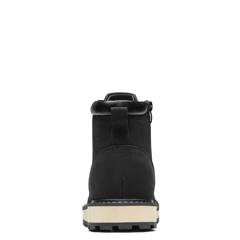 Men's Moc Toe Boot Fashion Comfort Casual Wedge Boot