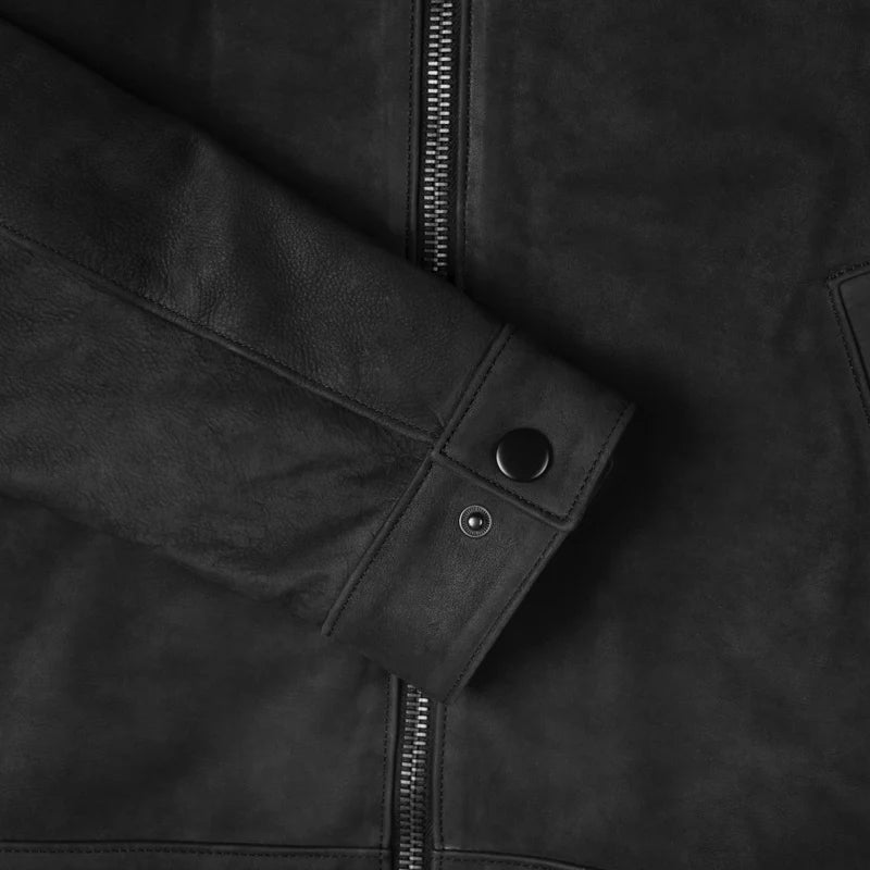 Pelle Keanu Jacket Black Matte