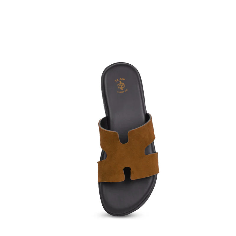 Suede H Style Slip On