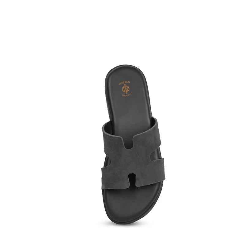 Suede H Style Slip On