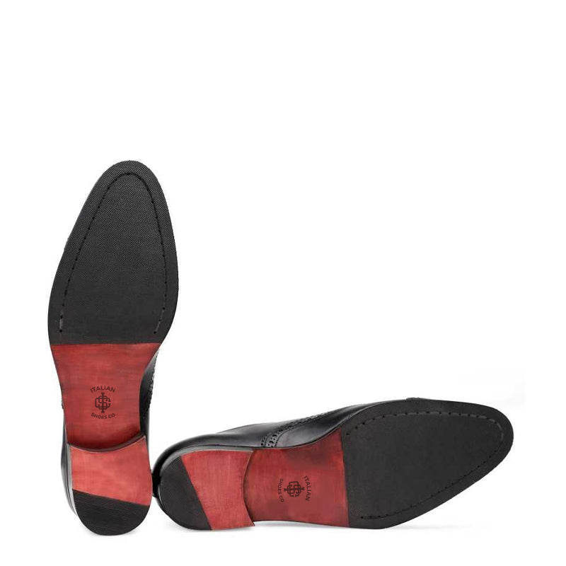 Polished Shiny Leather CapToe Oxford Shoe
