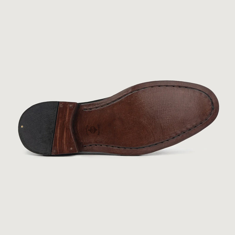 Baxton Leather Loafers For Men