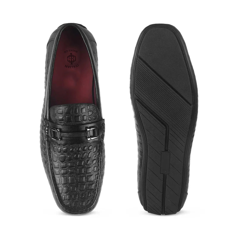 Men Casual Stylish Italian Leather Driving Loafer