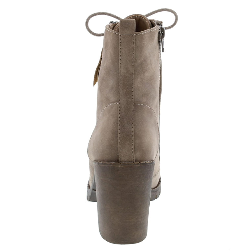 Urban Lace Up Suede Ankle Boots