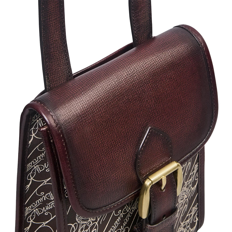 Antelope Leather Messenger Bag