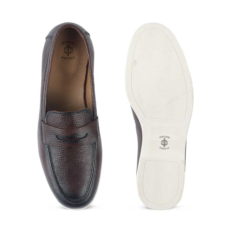 Classic Penny Leather Driving Loafer