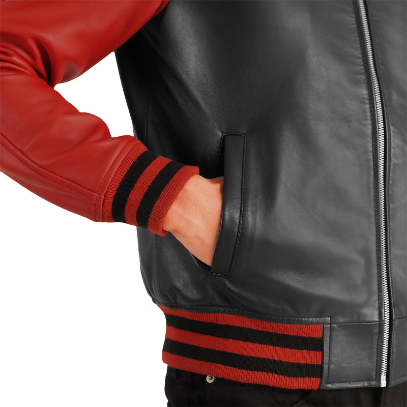 Men Solid Slim Fit Bomber Jacket