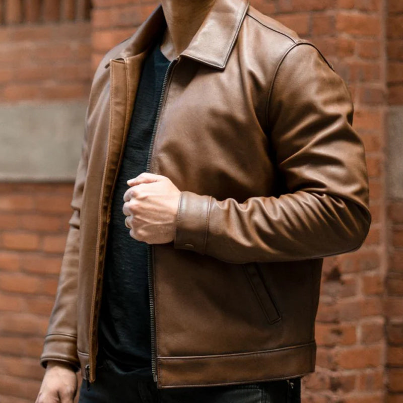 Pelle Keanu Jacket Old Walnut