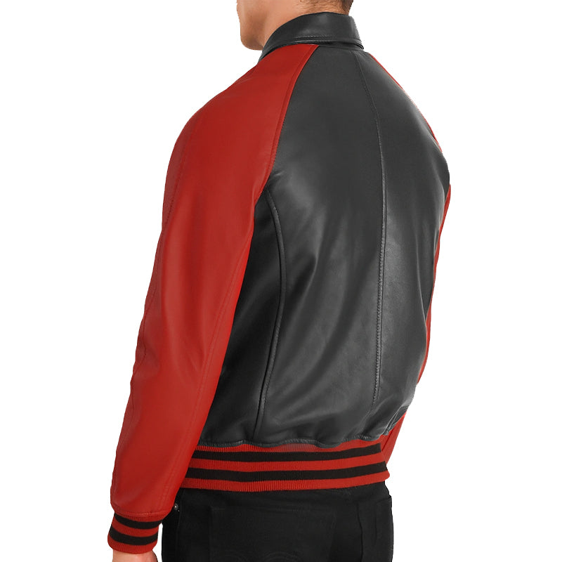 Men Solid Slim Fit Bomber Jacket