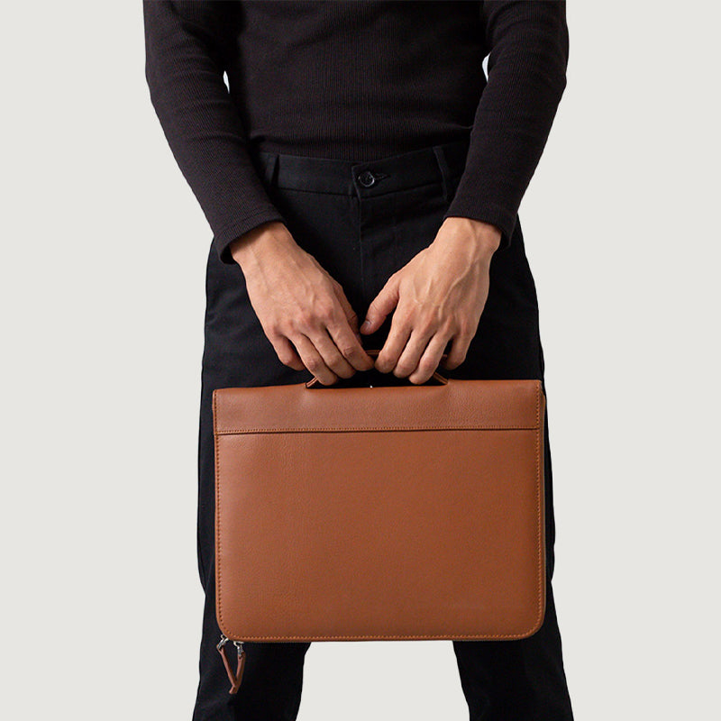 The Eclectic Leather Folio Organizer