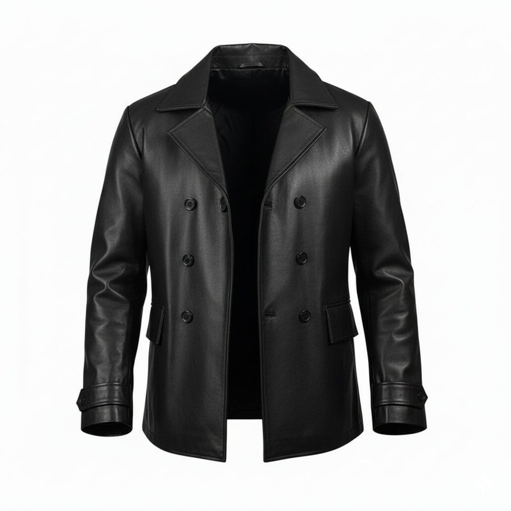 Deleno Leather Blazer