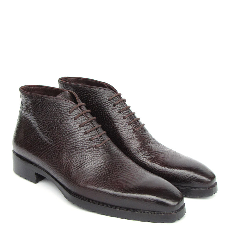 Luxury Handmade Floater Leather Ankle Boot