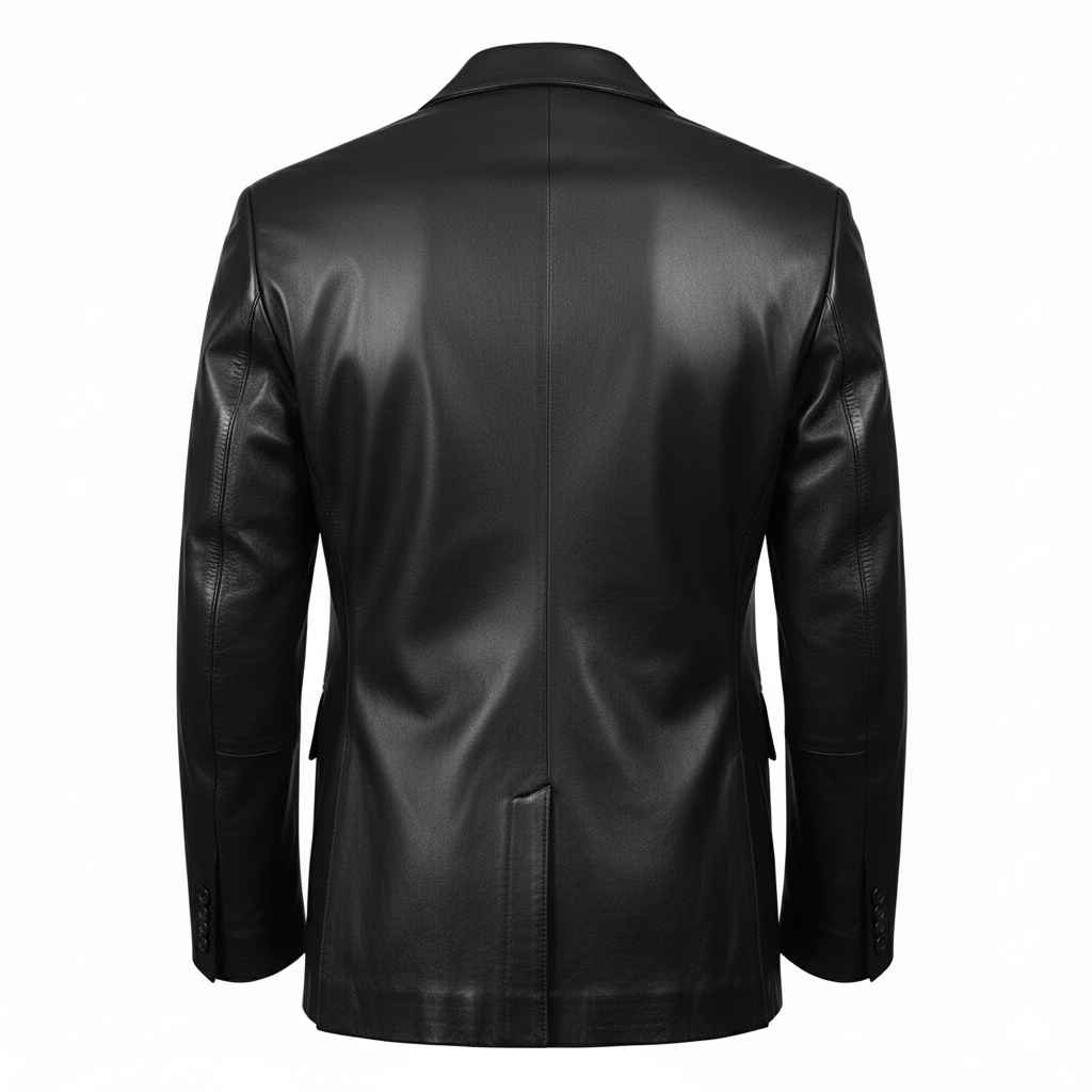 Astaire Leather Blazer