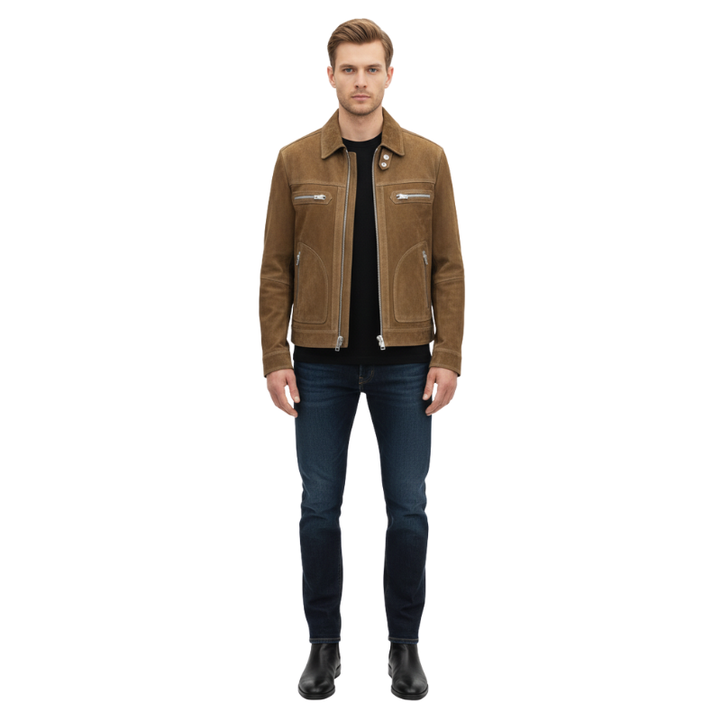 Tuscany Suede Moto Jacket