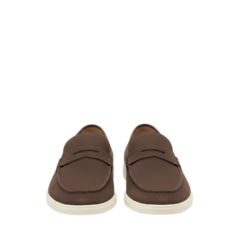 italian Crafted Smooth Balanced Suede Loafer