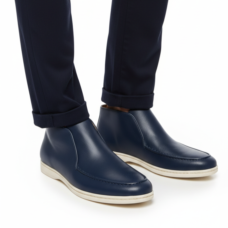 Italian Leather Drift Walk Casual Loafer