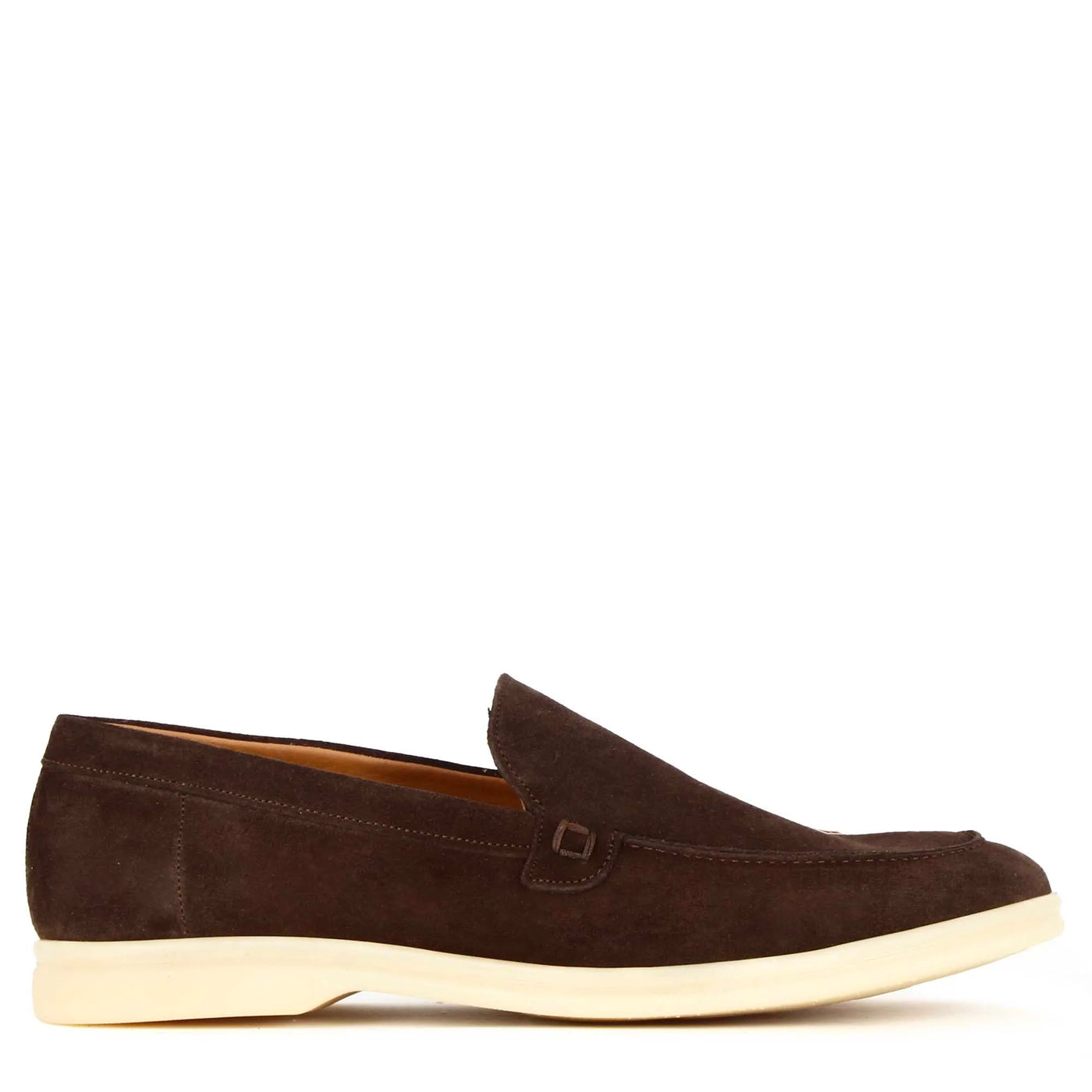 Dark Brown Suede Moccasin