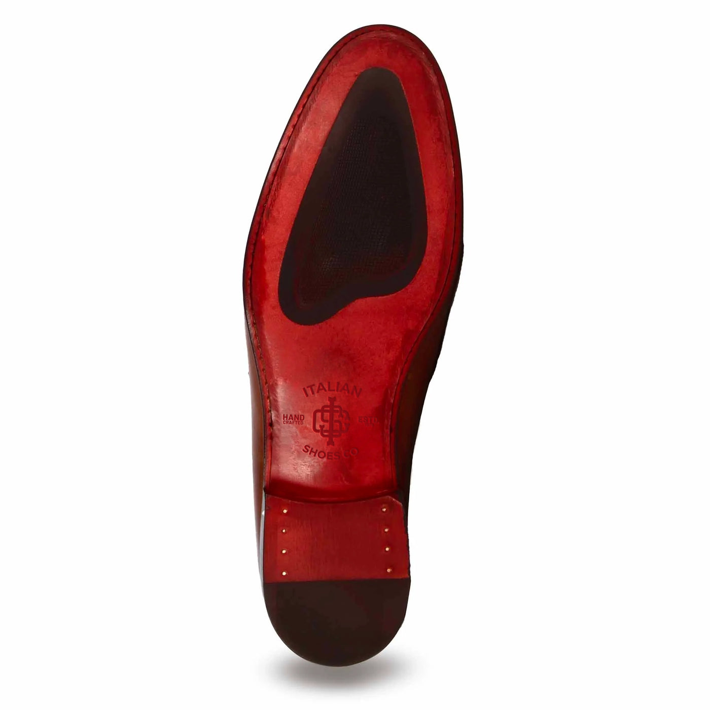 Men's Hand-Painted Leather Penny Loafers