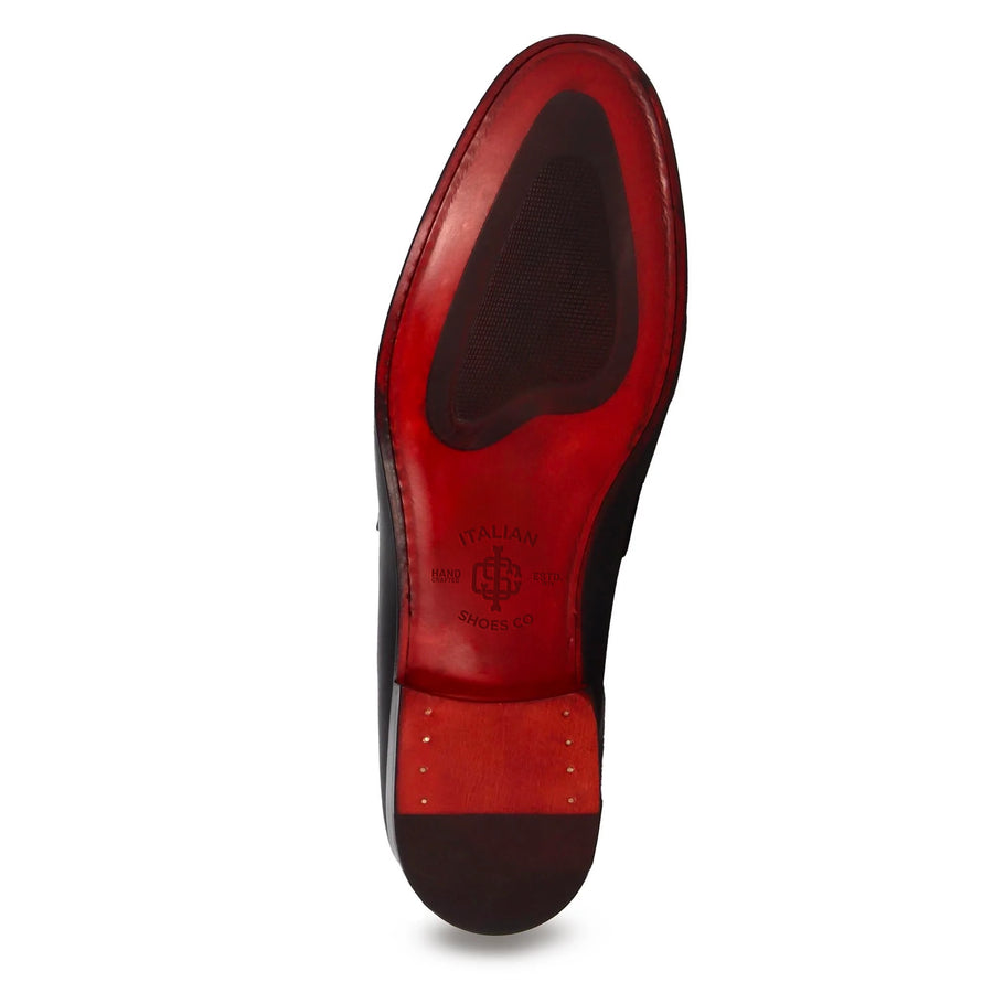 Classic Moccasin in Black Leather