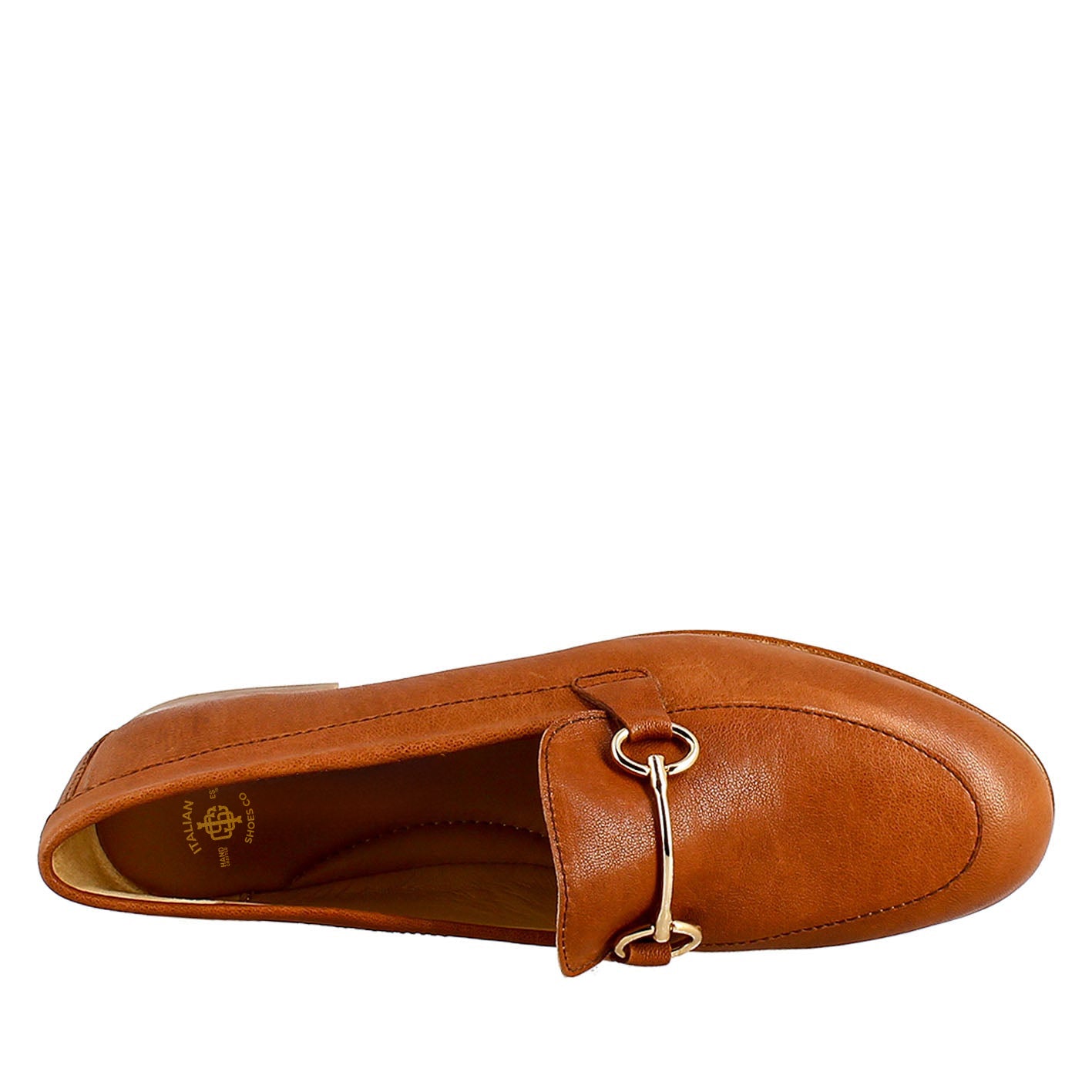 Women's Moccasin in Brown Leather