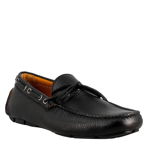 Leather Moccasin with Laces