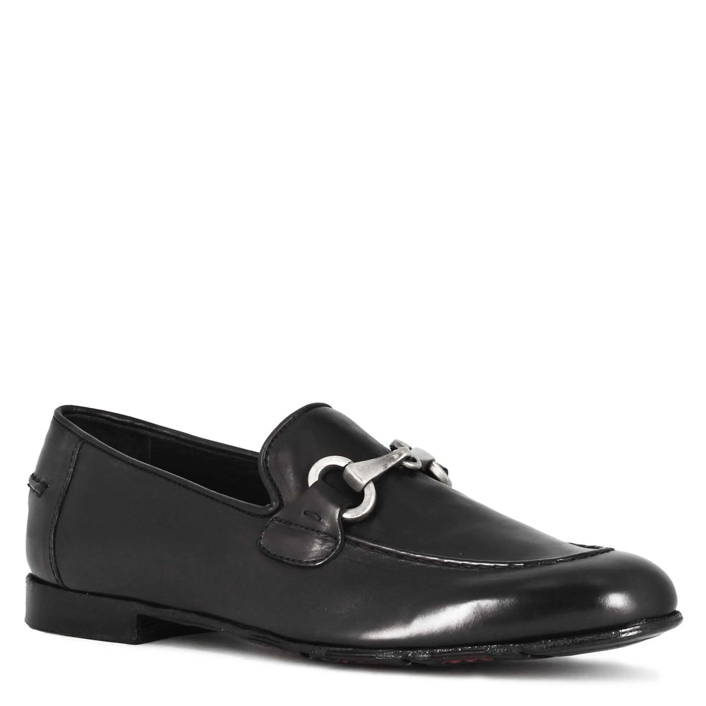 Men's leather moccasin