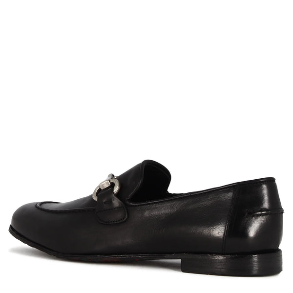 Men's leather moccasin
