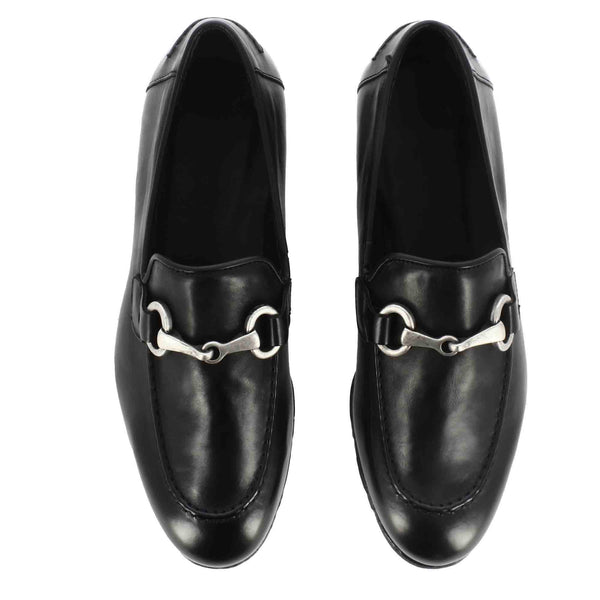Men's leather moccasin