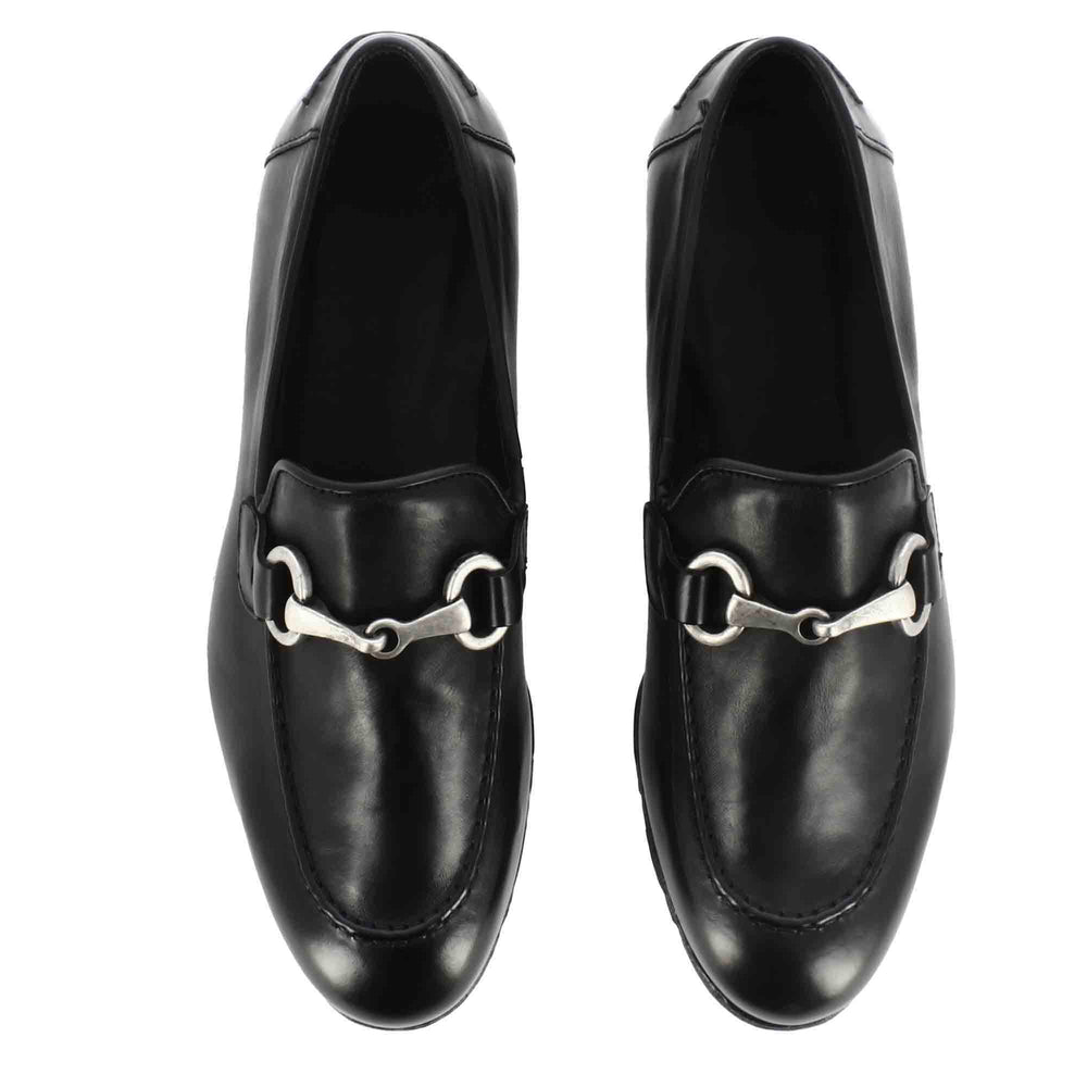Men's leather moccasin