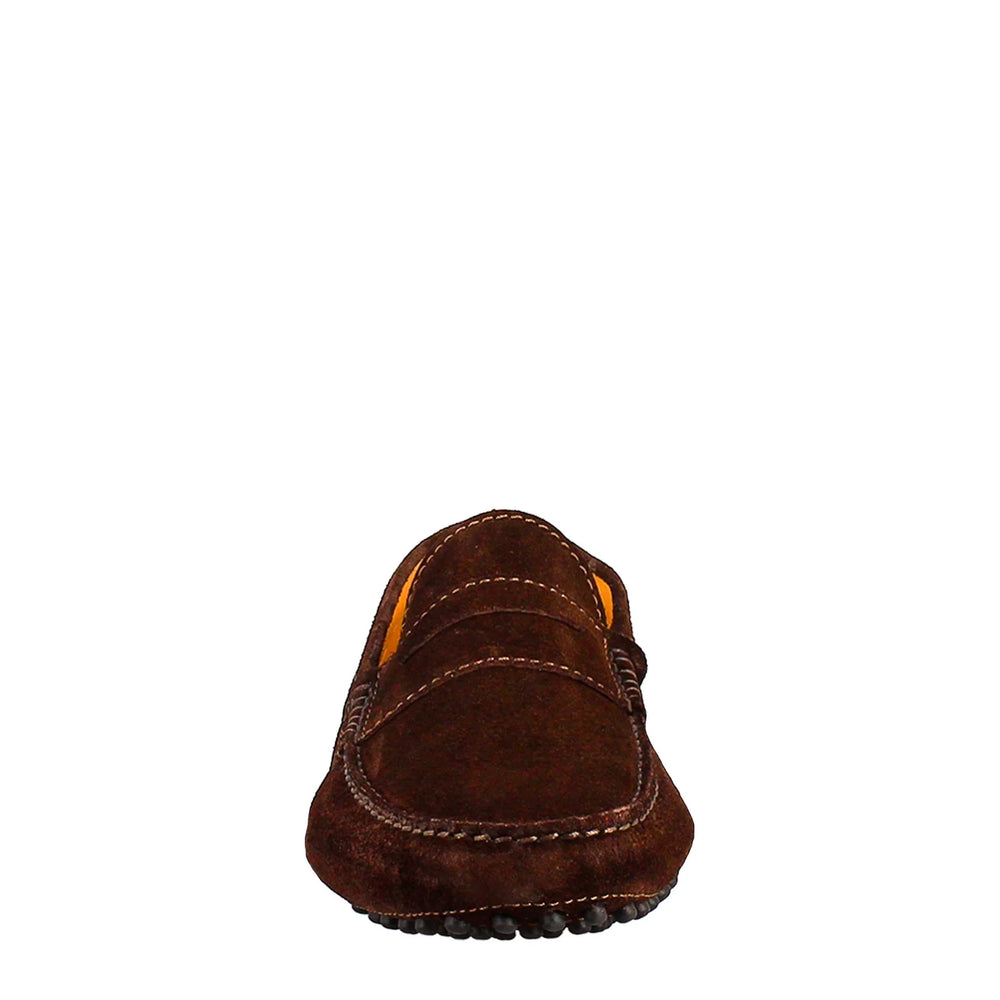 Lined Suede Loafers