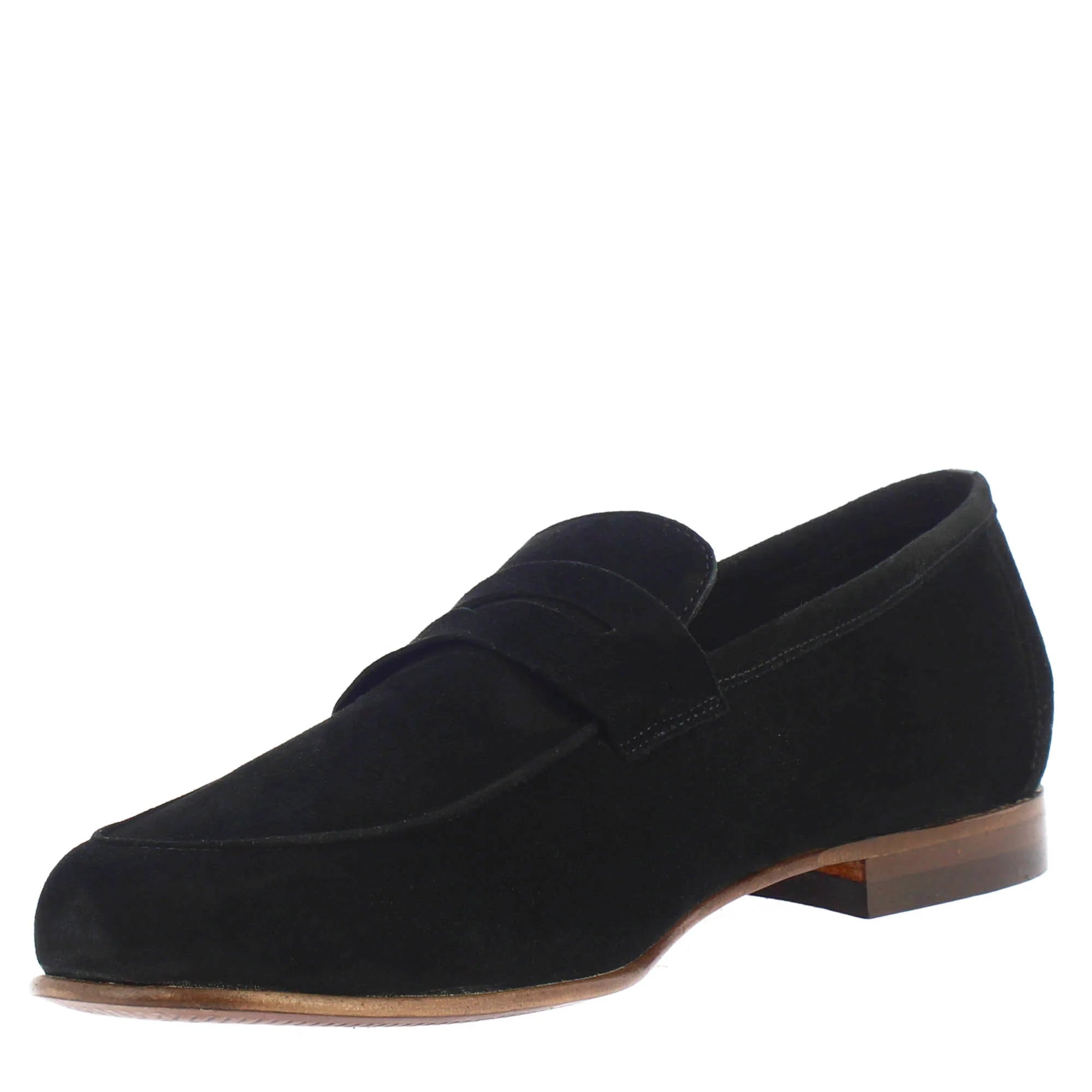 Black Suede Pocket Style Loafer