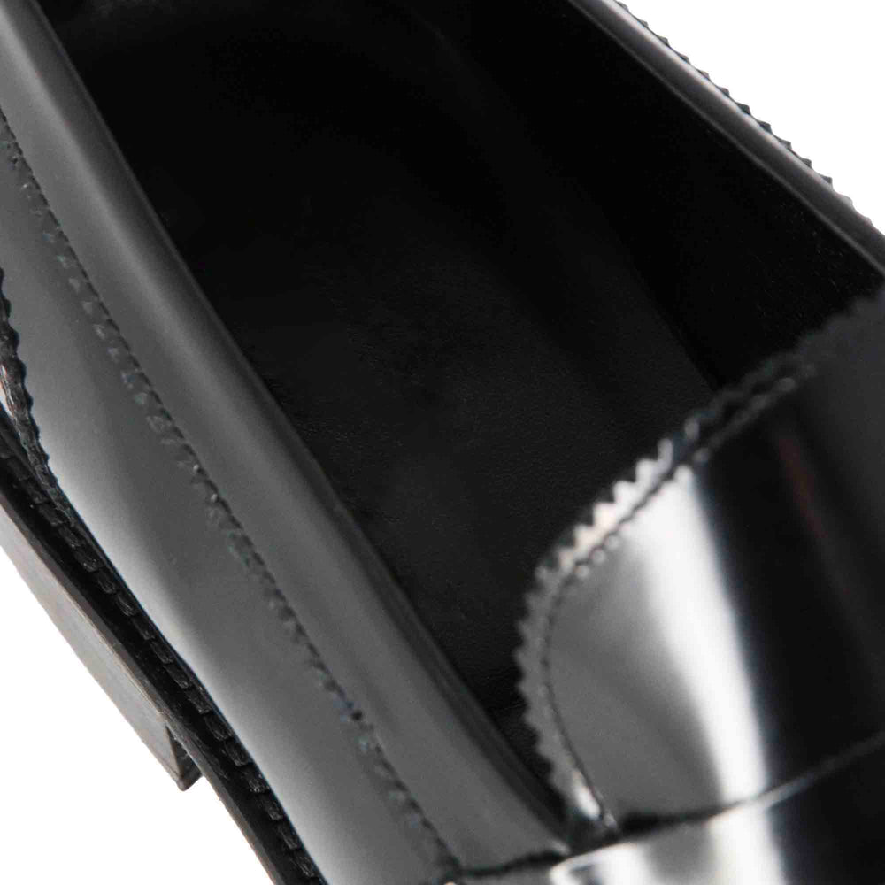 Classic Shiny Leather Moccasin
