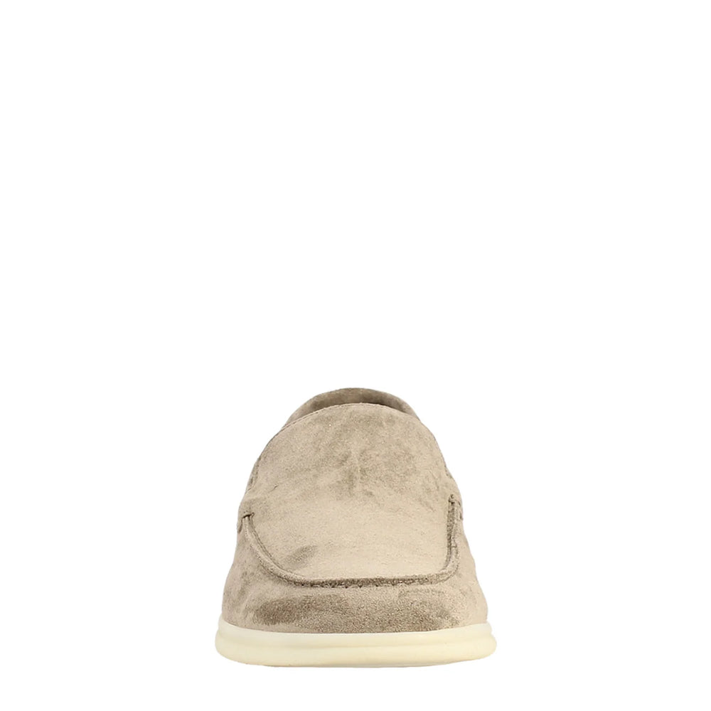Suede Unlined Loafers
