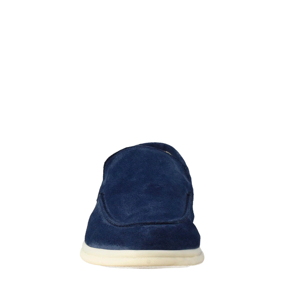 Moccasin in Suede Leather