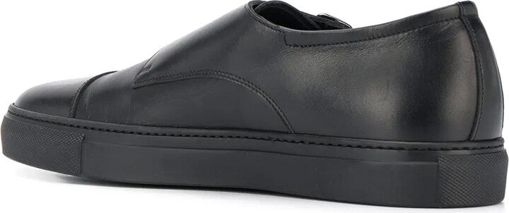 Men Double Monk Strap Sneakers