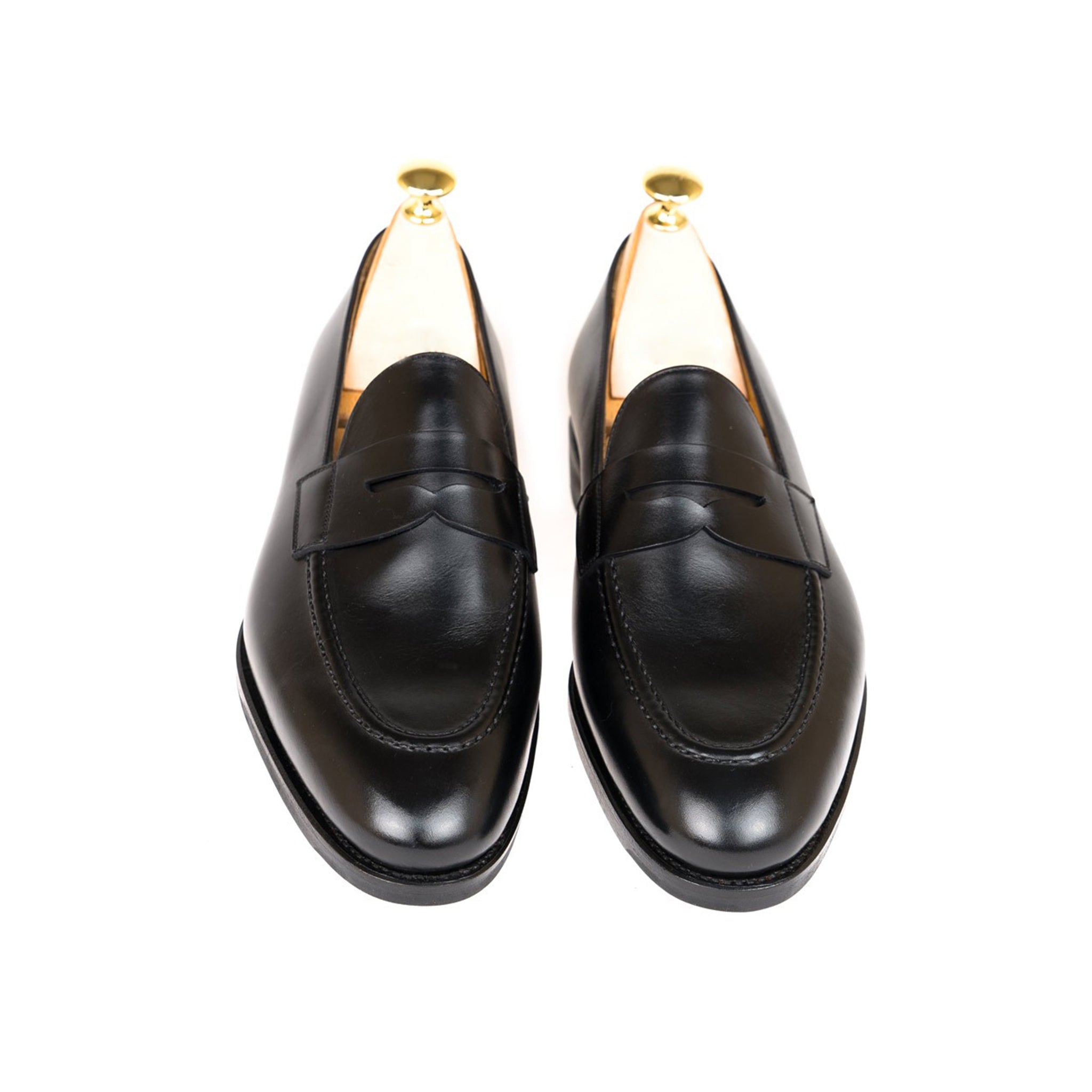 Midnight Calf Penny Loafers