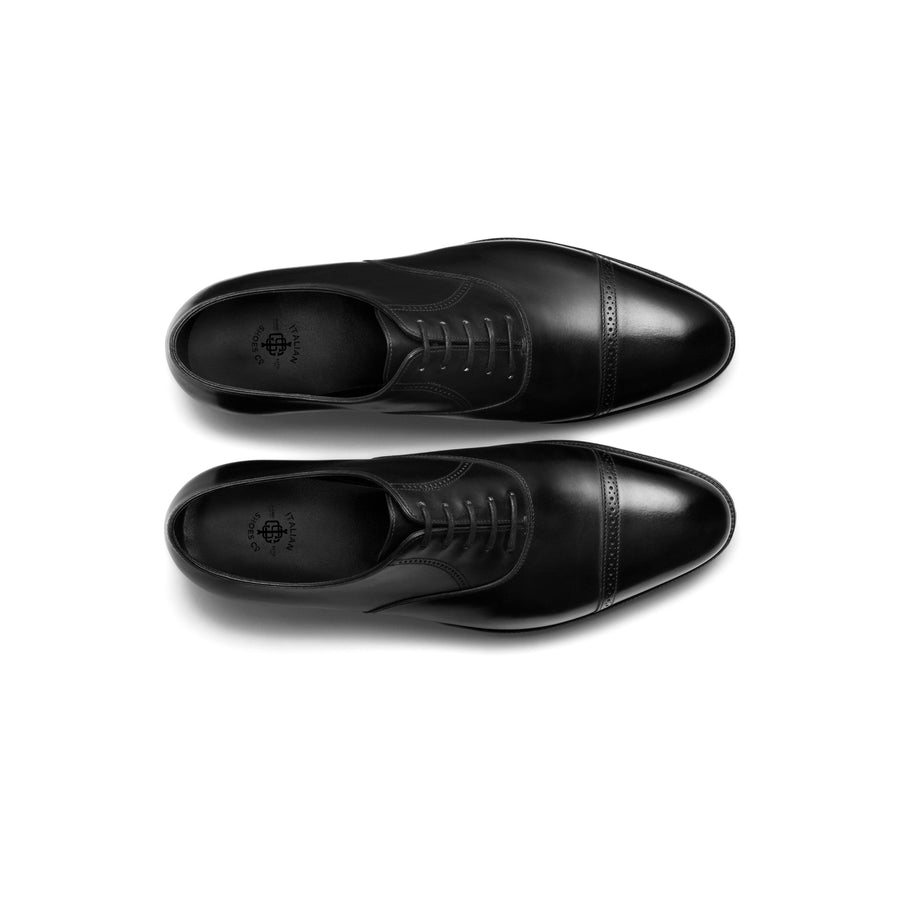Men s Black Carmel Oxford Shoes