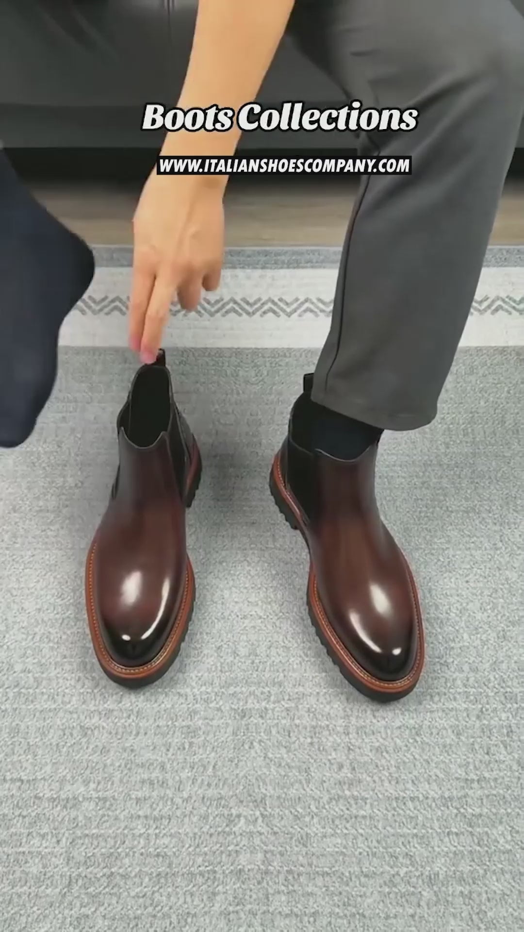 Classic Oak Chelsea Boots