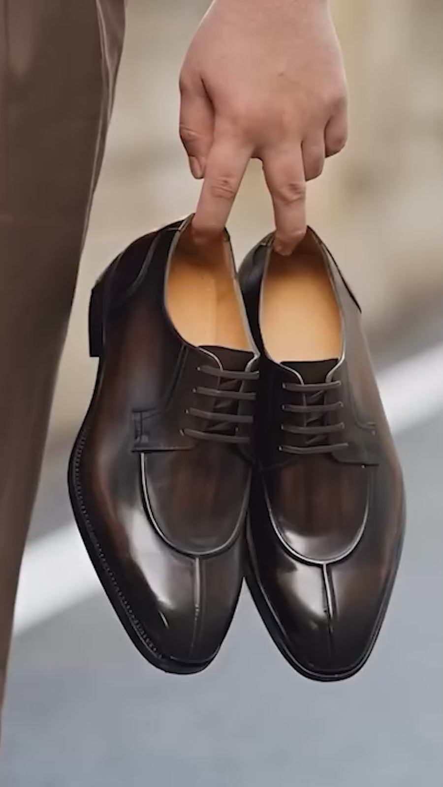 Mens Regal Mahogany Oxford