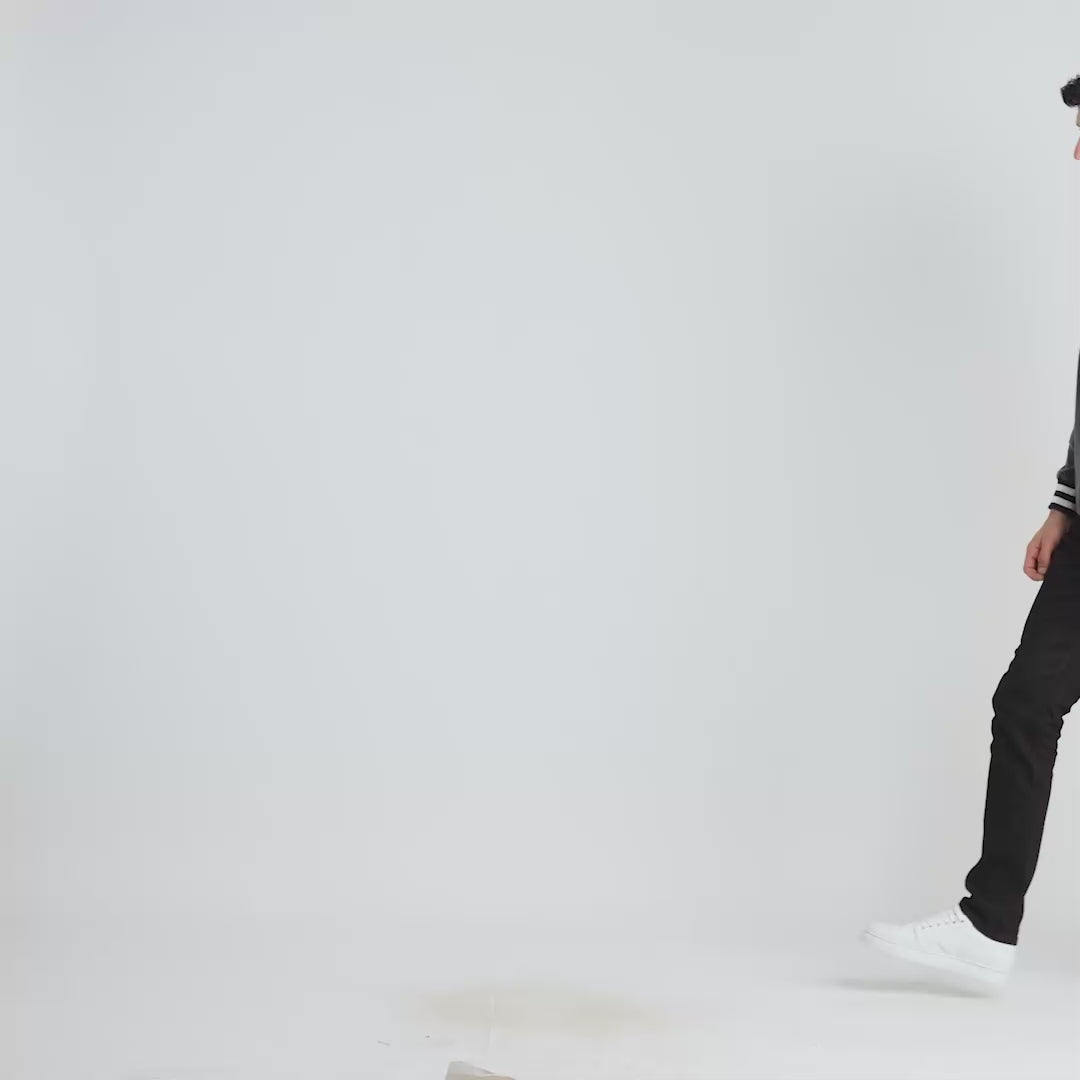 Willis Leather Bomber Jacket For Men