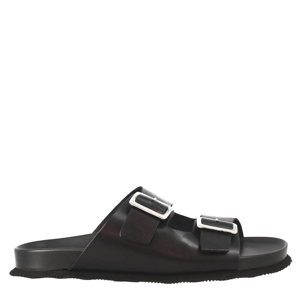 Double Buckle Sandals