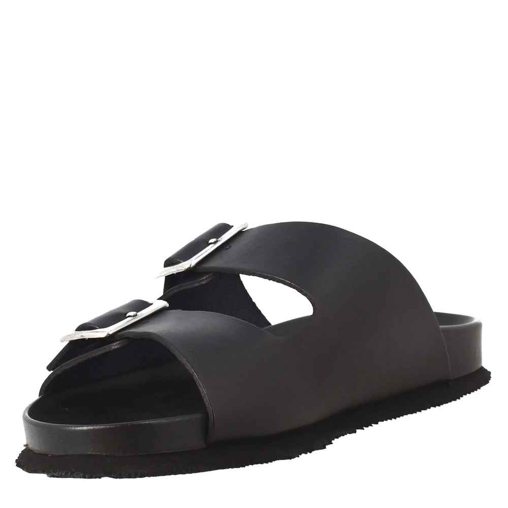 Double Buckle Sandals