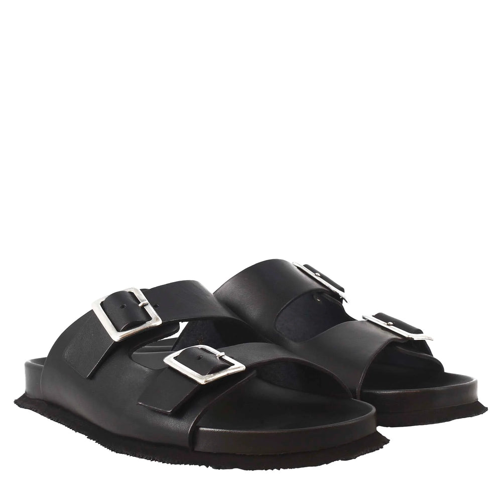 Double Buckle Sandals
