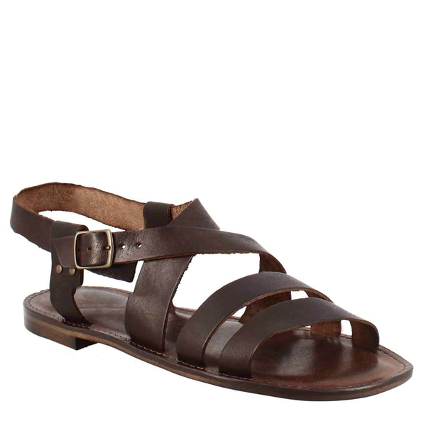 Leather Gladiator Sandals for Men