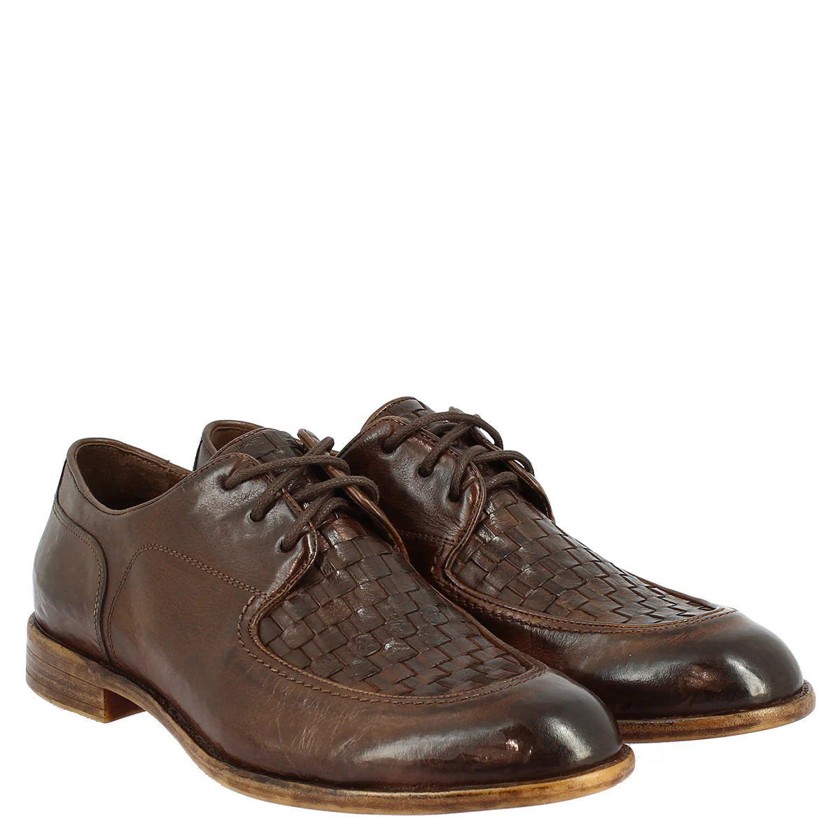 Dark Brown Lace-up Shoes
