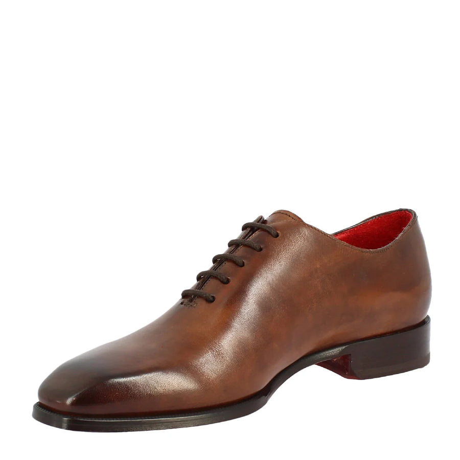 Handmade Wholecut square toe shoes