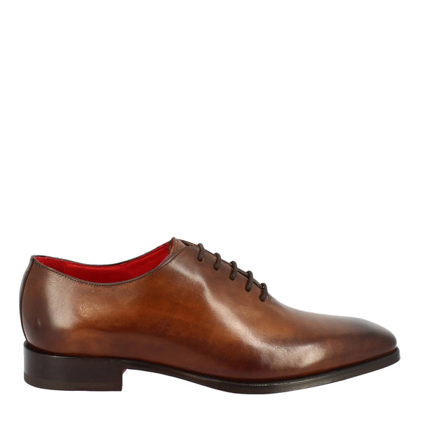 Handmade Wholecut square toe shoes