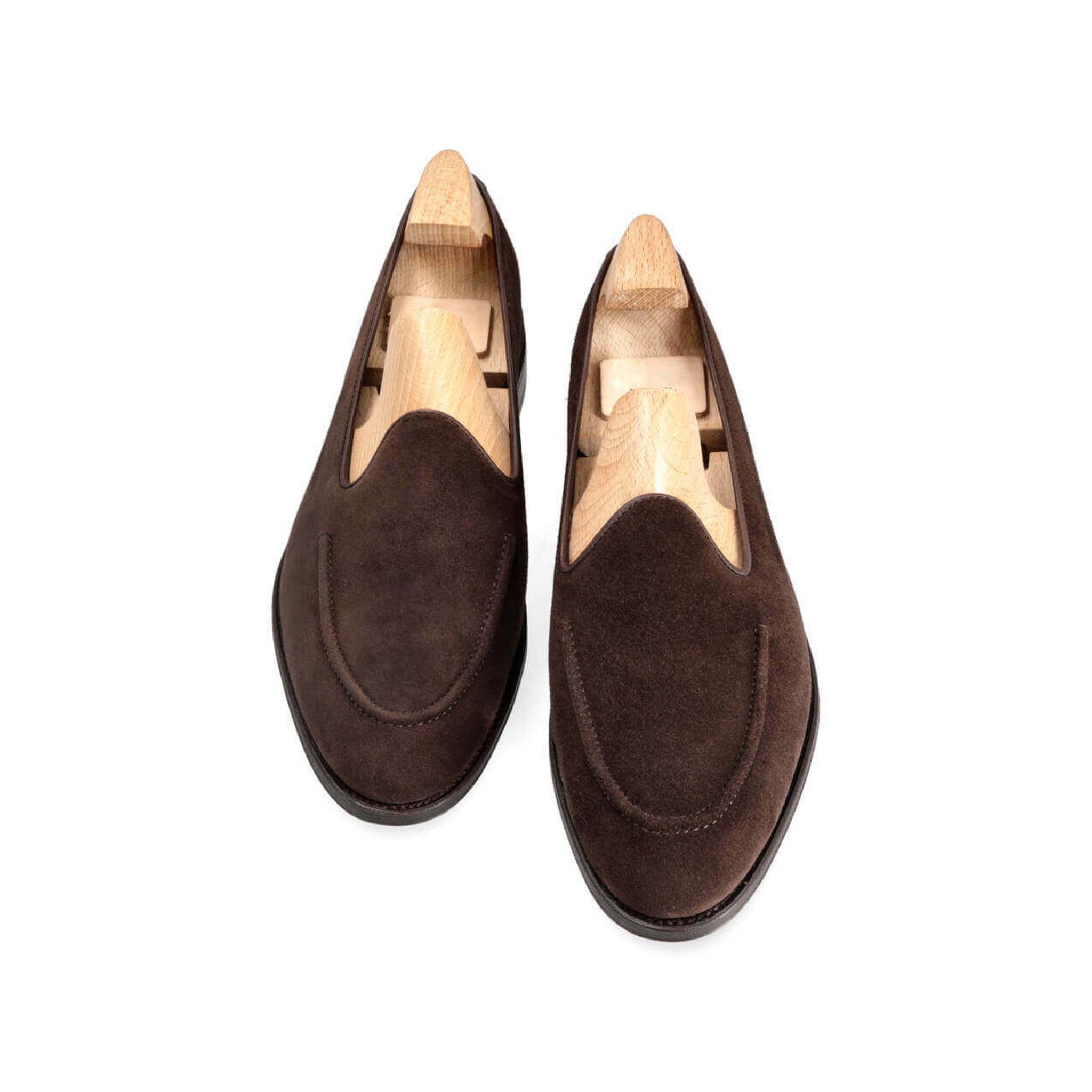 Woody Brown Leather Penny Loafer