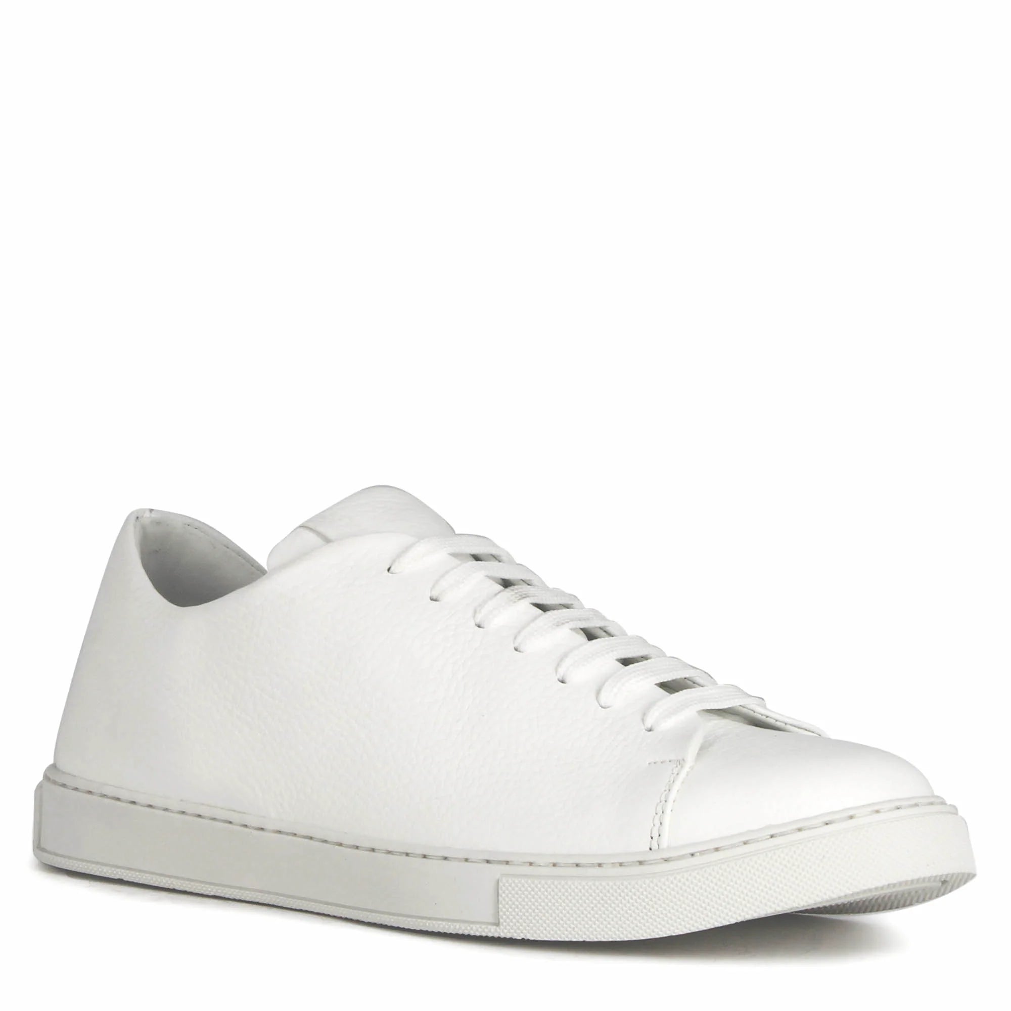Classic White Leather Sneakers