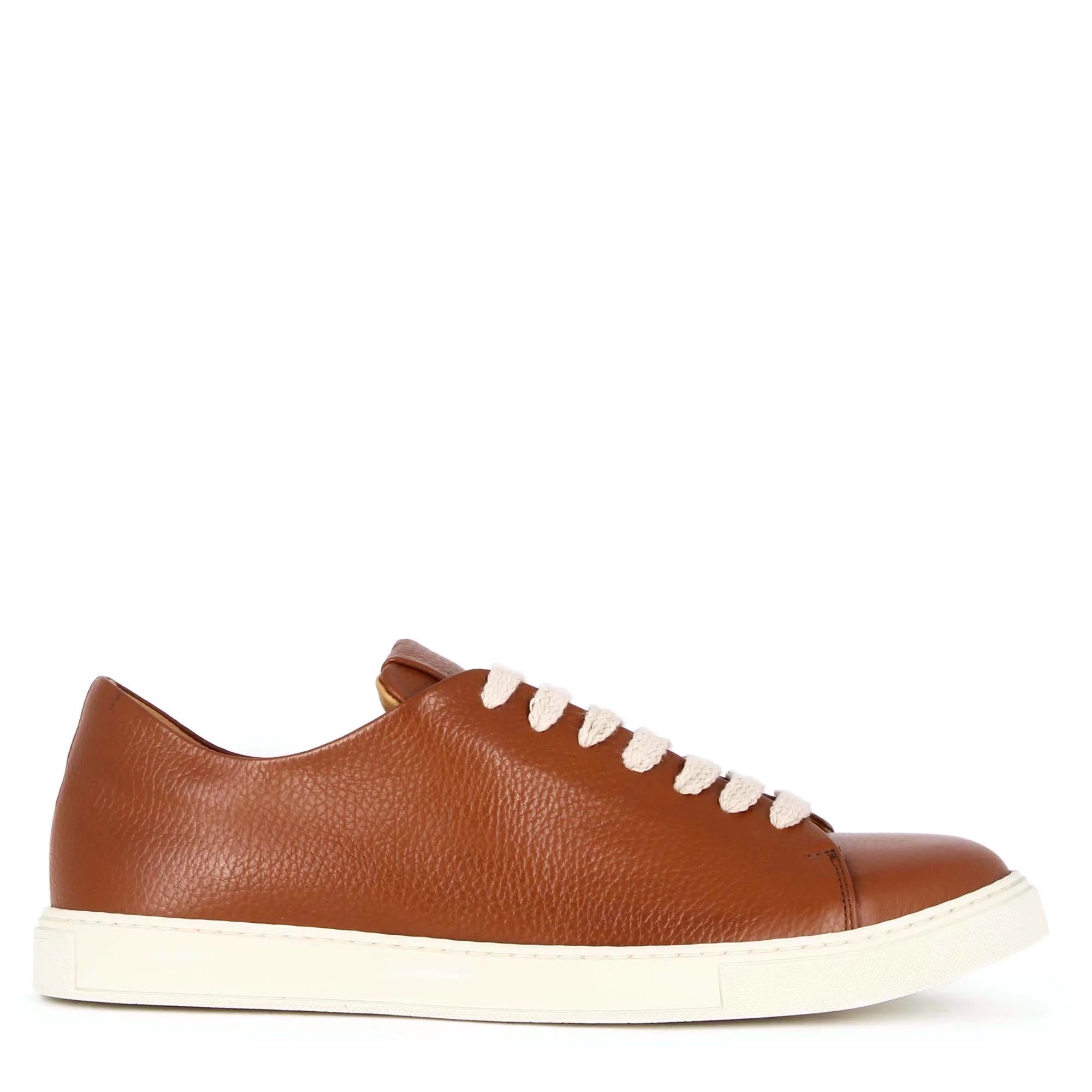 Classic Brown Leather Sneaker